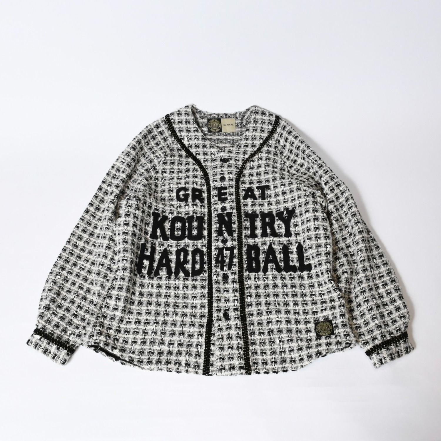 新品未使用 KAPITAL キャピタル ファンシーツイード GREAT KOUNTRY