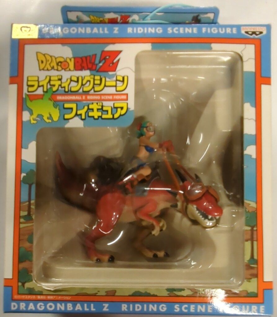 バンプレスト ドラゴンボールZライディングシーンフィギュア ブルマ