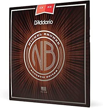 【中古-非常に良い】 D'Addario ダダリオ アコースティックギター弦 ニッケルブロンズ Medium .013-.056 NB1356