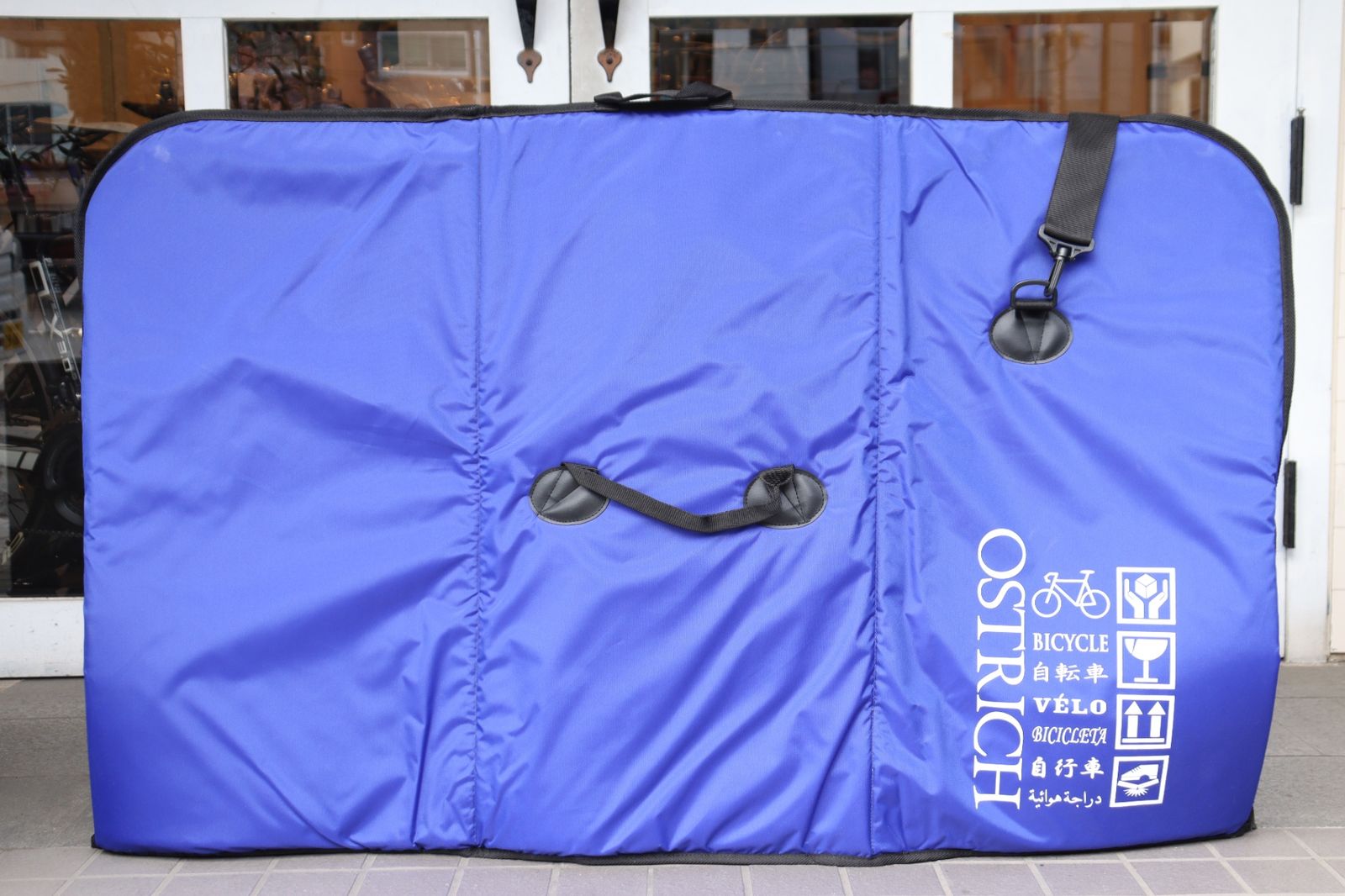 オーストリッチ OSTRICH OS-500 トラベル 輪行バッグ ブルー 【横浜店】