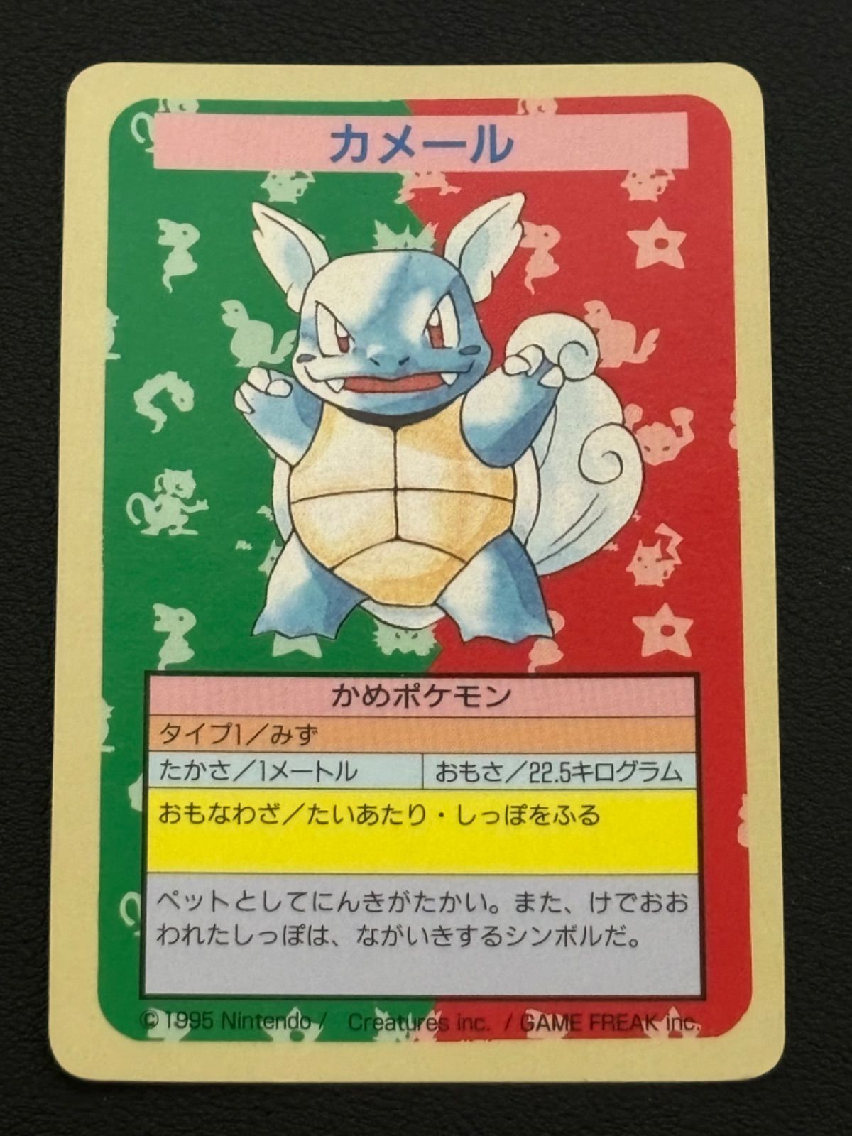 トップサン ポケモンカード カメール　Noなし　裏青 限定SALE，安い ポケモンカード トップサン 裏青 エラーカード 番号