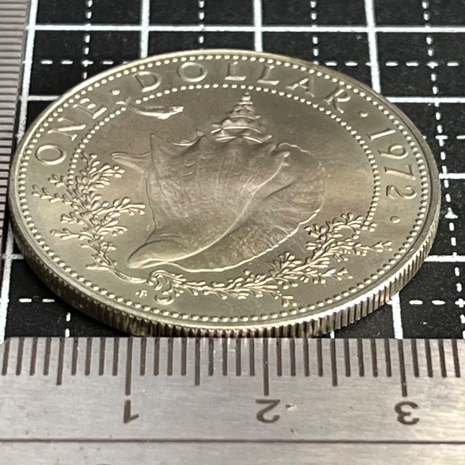 1972年 バハマ 2ドル 銀貨 エリザベス2世 1972年 バハマ 2ドル 銀貨 エリザベス2世 1972年 バハマ諸島 エリザベス2世