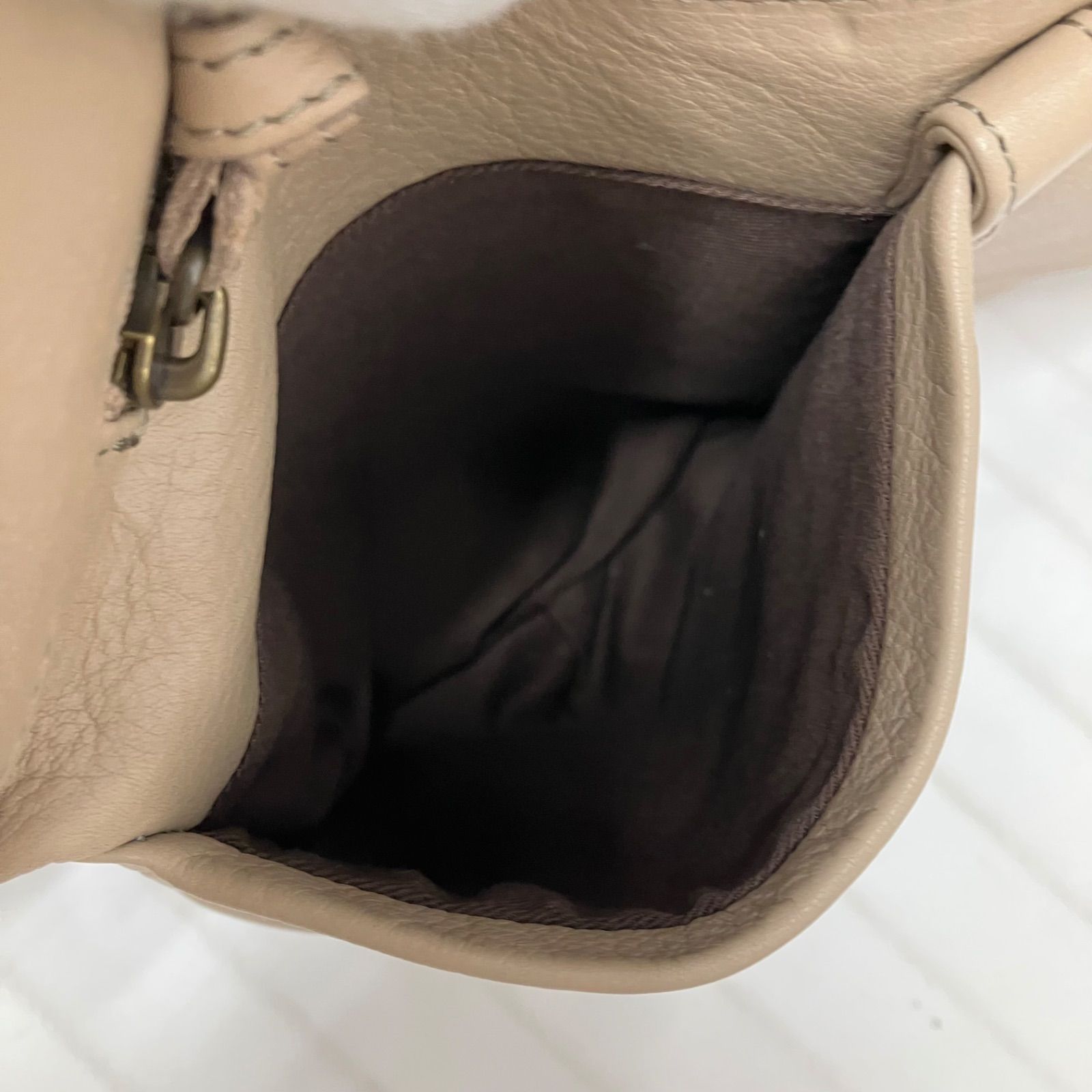 ショルダーバッグ 798 Dakota ルーチェ グレージュ 2way ショルダー 