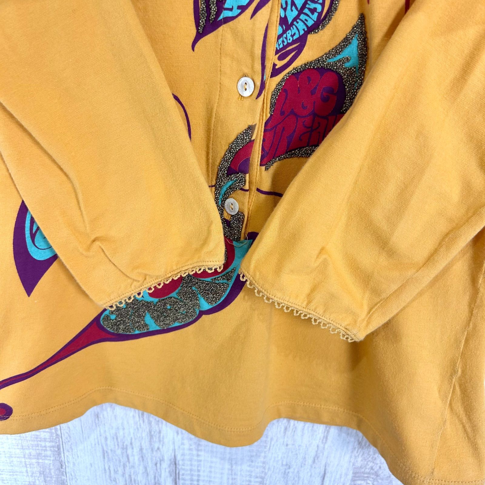 00s D&G DOLCE&GABBANA ドルチェアンドガッバーナ ラメ バタフライ
