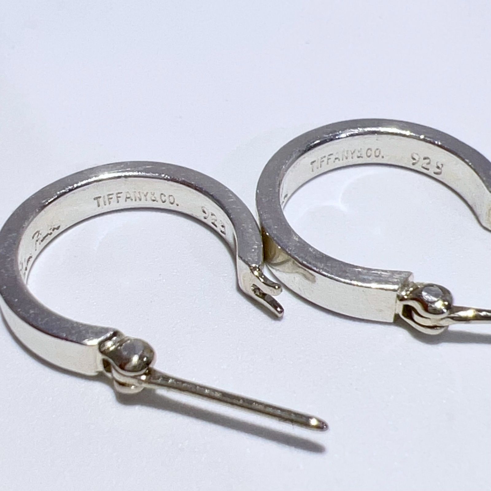 TIFFANY＆CO パロマ ピカソ トリプル サークル フープ ピアス 8.9g 