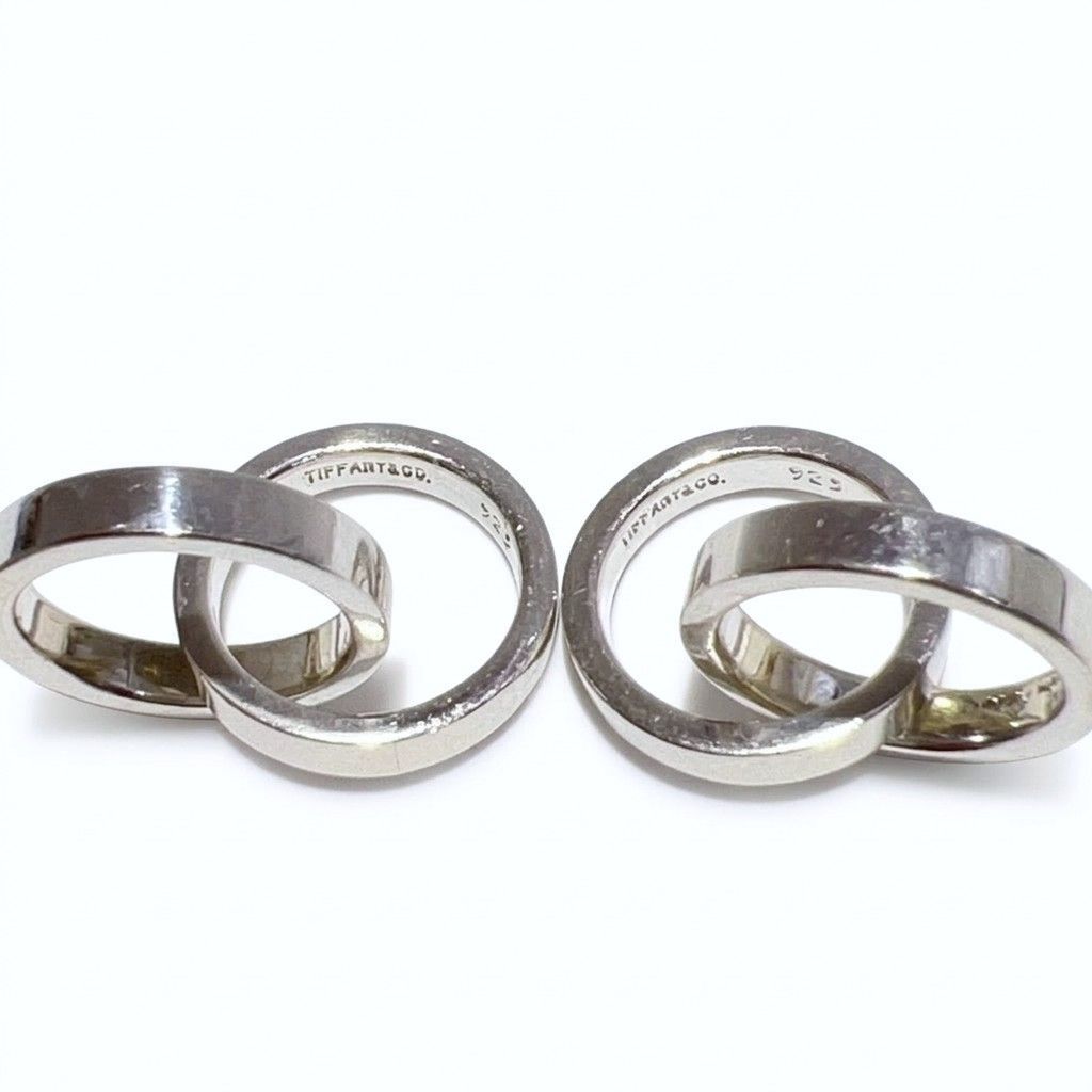 TIFFANY＆CO パロマ ピカソ トリプル サークル フープ ピアス 8.9g 