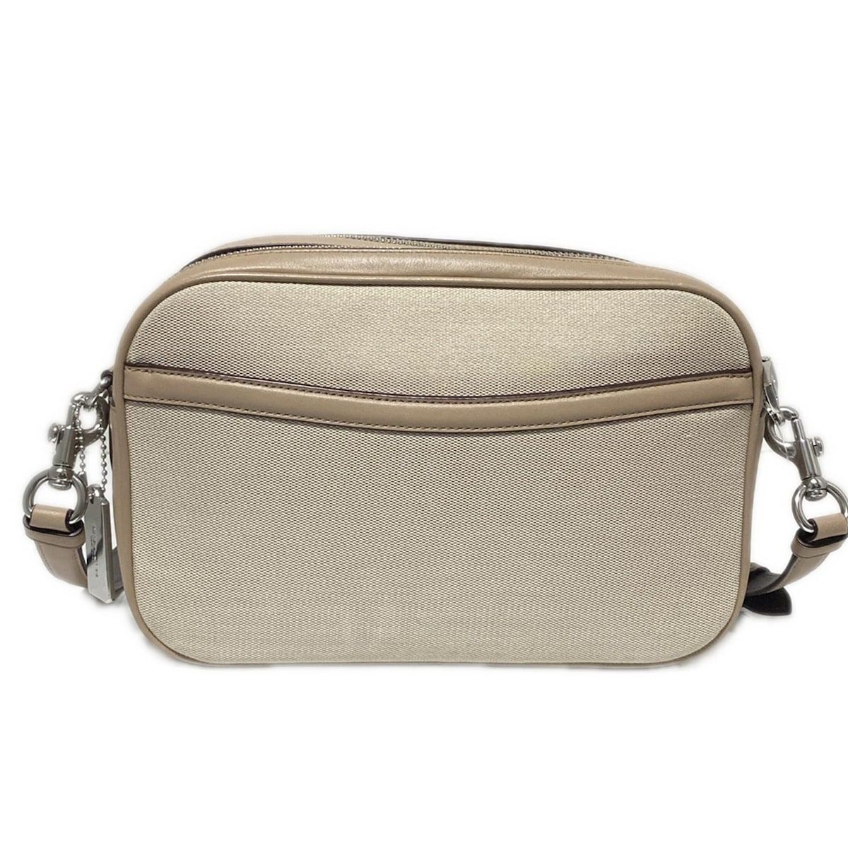 COACH(コーチ) ショルダーバッグ - 6519 ベージュ×アイボリー×ピンクベージュ レザー COACH(コーチ) ショルダーバッグ - 6519 ベージュ×アイボリー×ピンク