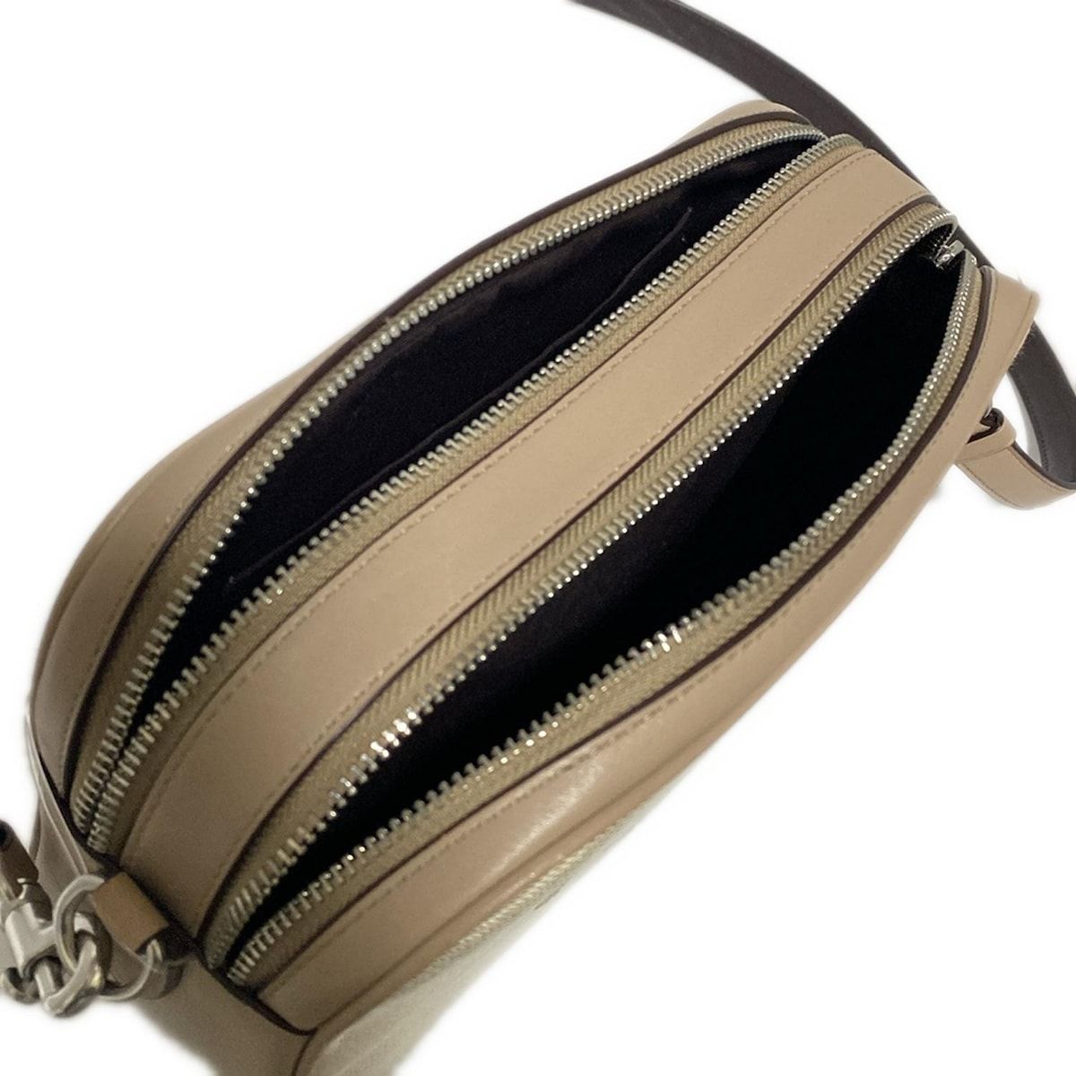 COACH(コーチ) ショルダーバッグ - 6519 ベージュ×アイボリー×ピンクベージュ レザー COACH(コーチ) ショルダーバッグ - 6519 ベージュ×アイボリー×ピンク