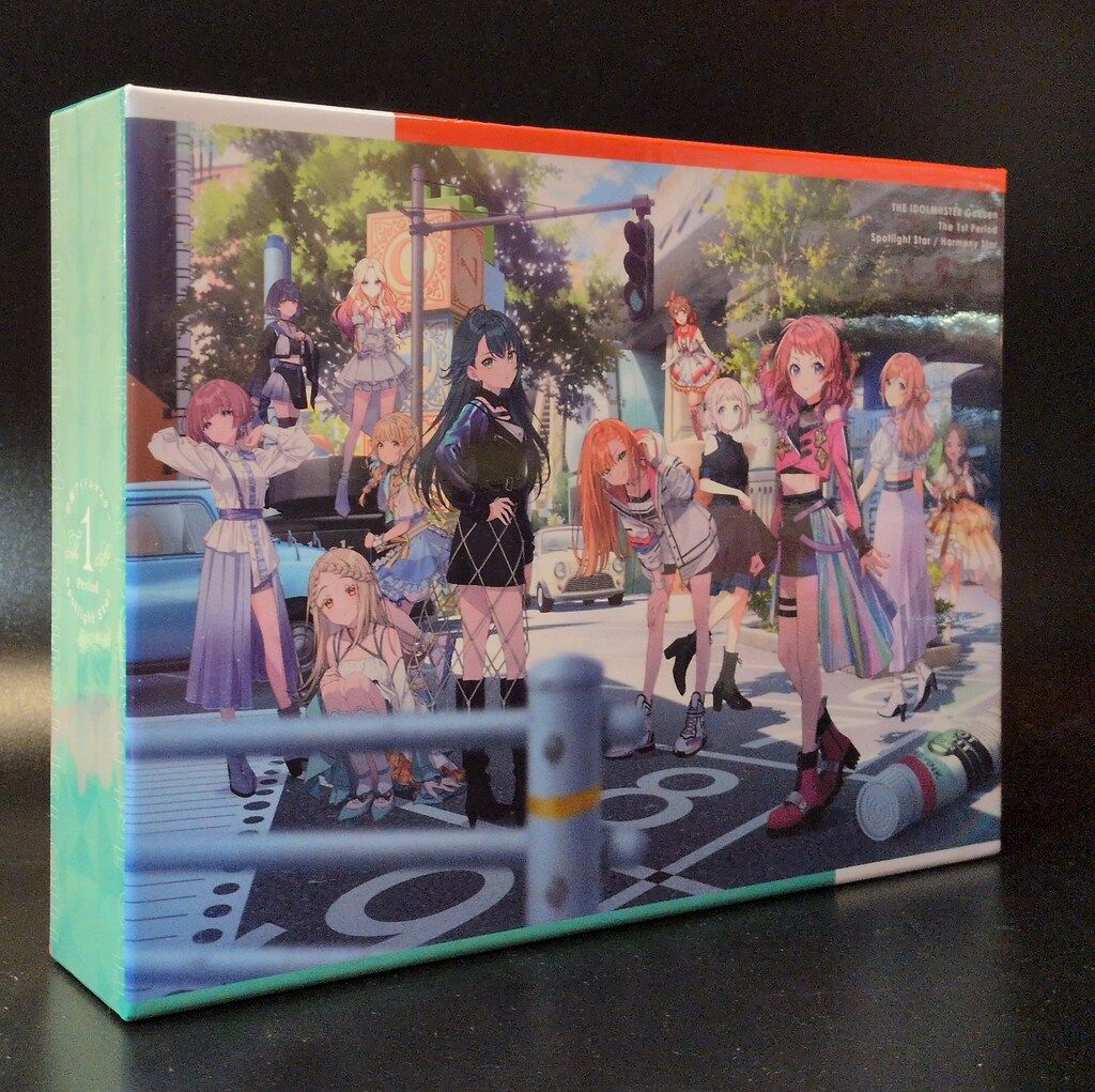 学園アイドルマスター 1st period ブルーレイ特装版+タペストリー ブイベントBlu-ray タペストリー欠)学園アイドルマスター The 1st