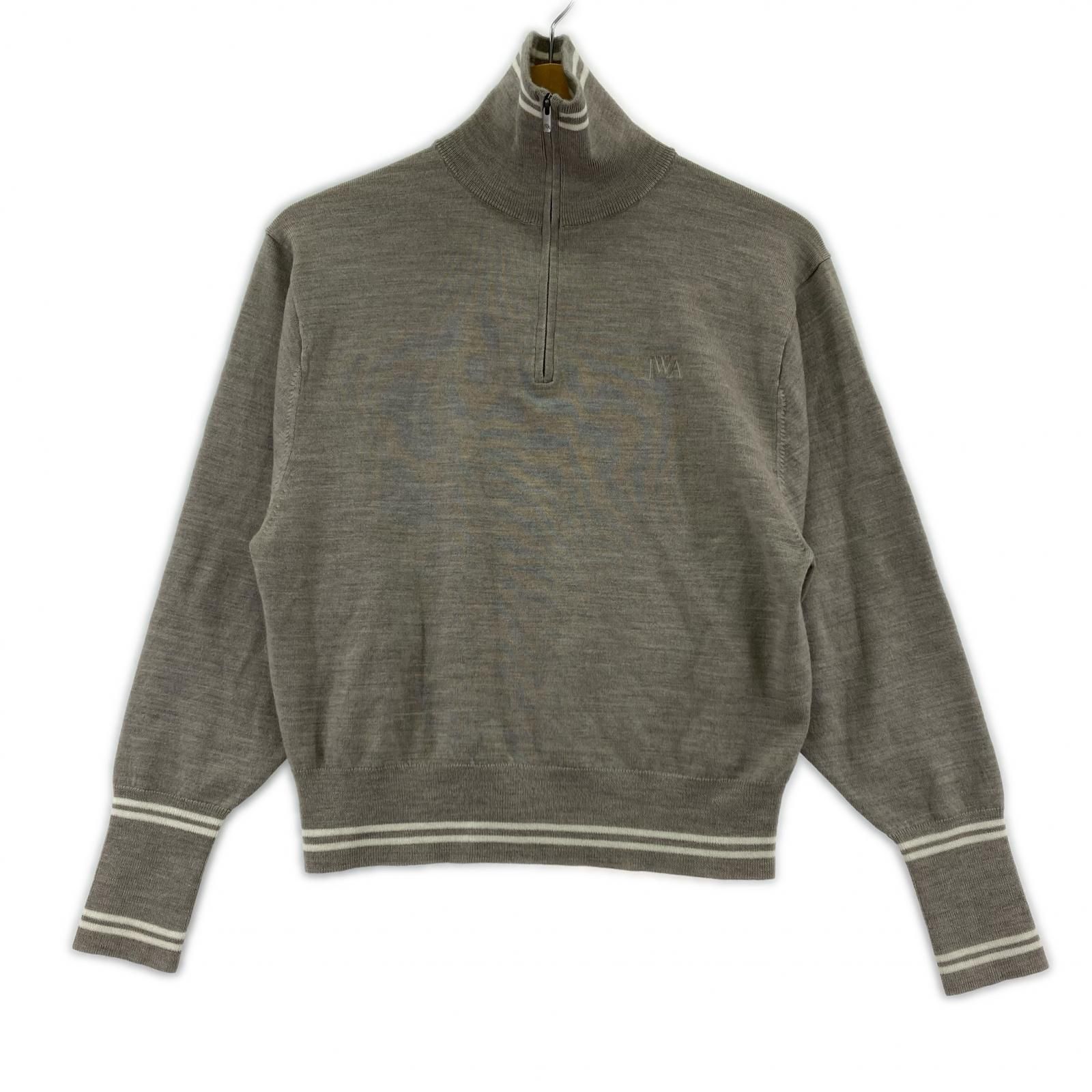 UNIQLO ユニクロ JW ANDERSON ハーフジップニット sizeS/グレージュ 