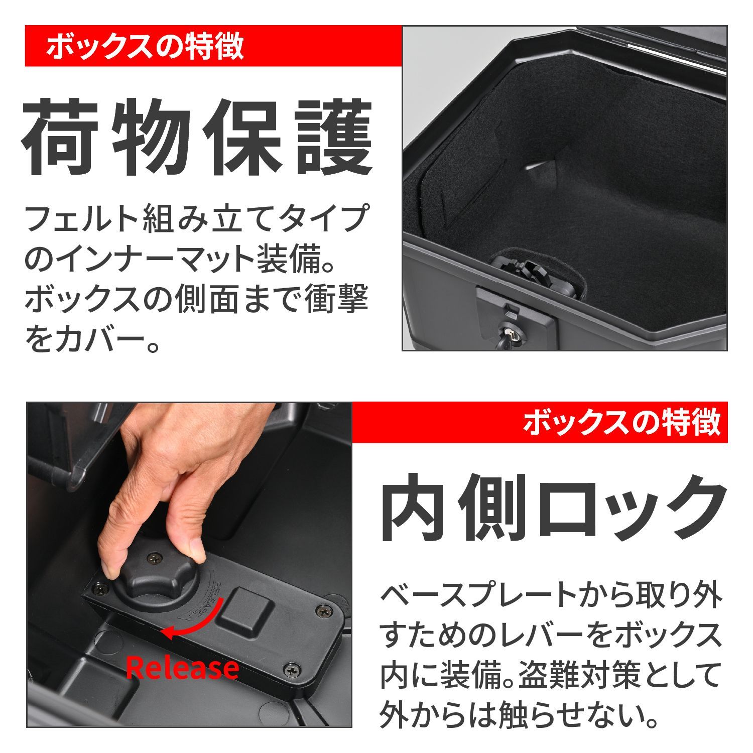 デイトナ GIVIモノロックケース（トップケース） U37AD ULTIMO (65814 