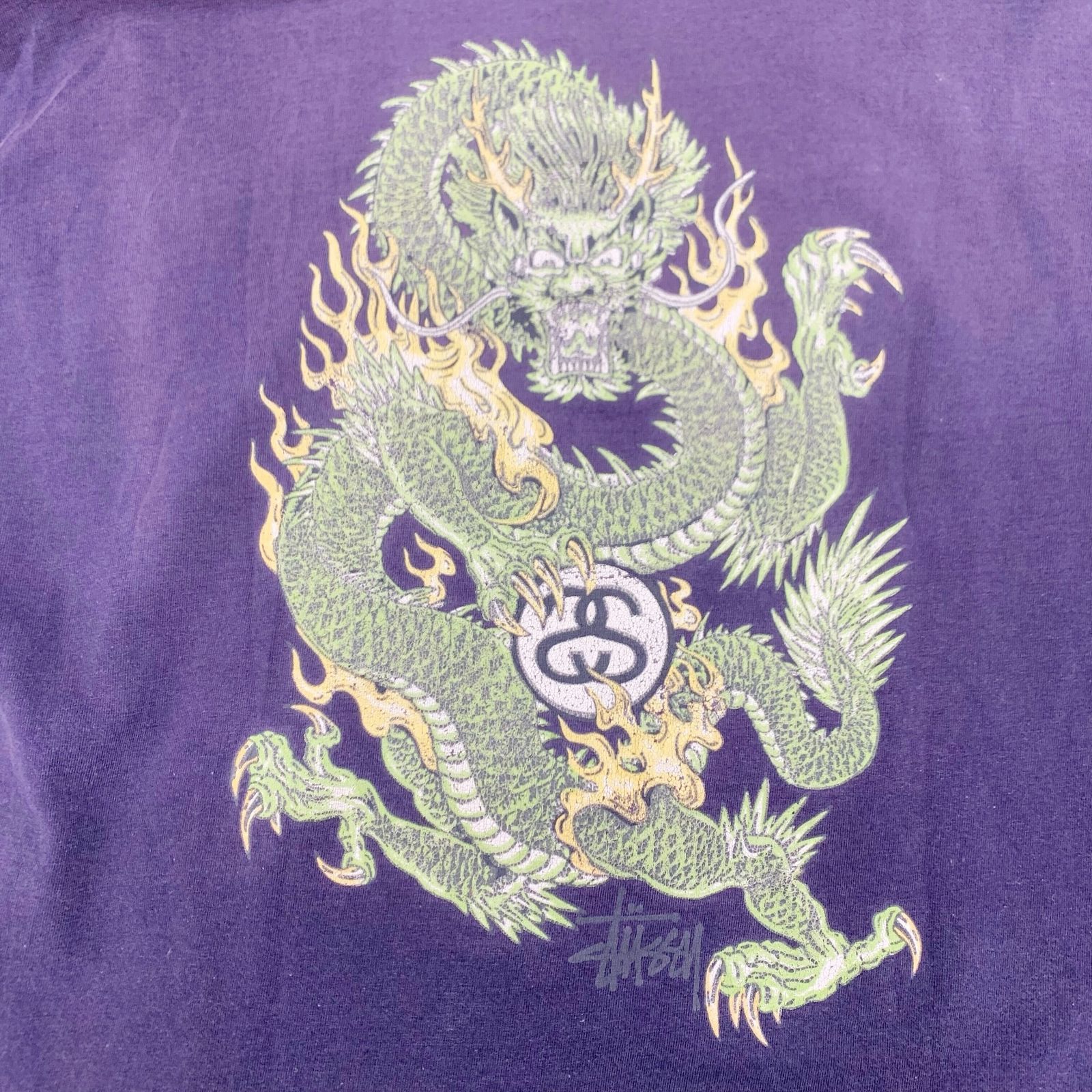 90s フェード◎ OLD STUSSY オールド ステューシー Tシャツ Lサイズ 