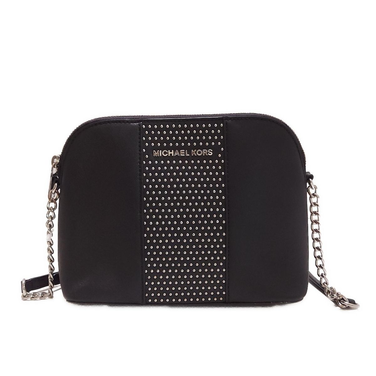 MICHAEL KORS(マイケルコース) ショルダーバッグ - 黒 スタッズ 
