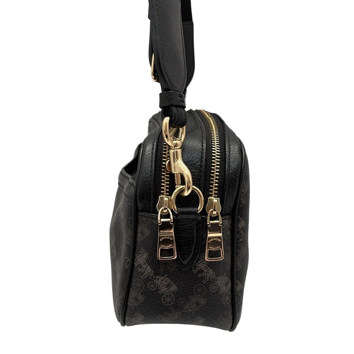 COACH(コーチ) ショルダーバッグ ホース アンド キャリッジ プリント 