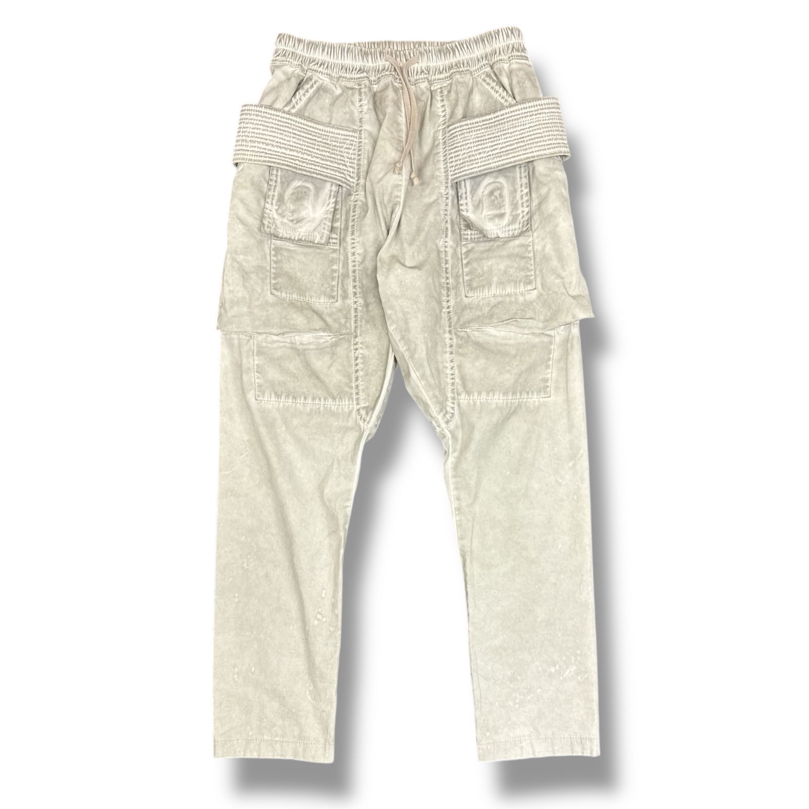 正規通販ショップ情報 Rick Owens DRKSHDW カーゴパンツ ホワイト XS