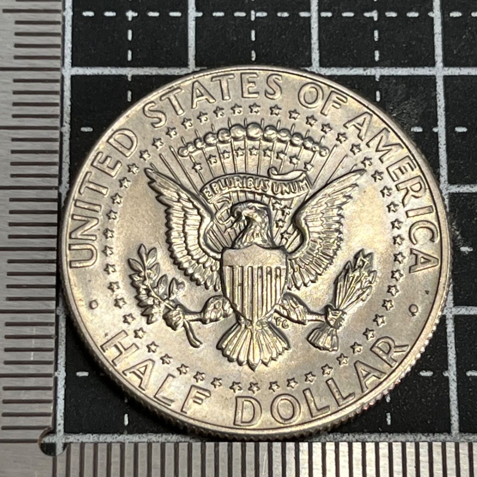 外国硬貨】アメリカ ケネディ ハーフダラー 1986年 Dミント 50セント