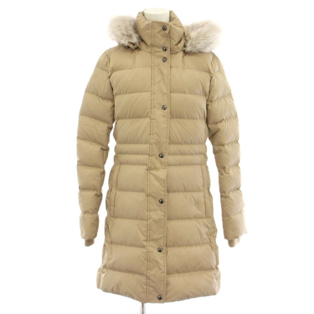 トミーヒルフィガー TOMMY HILFIGER ダウンコート S ベージュ