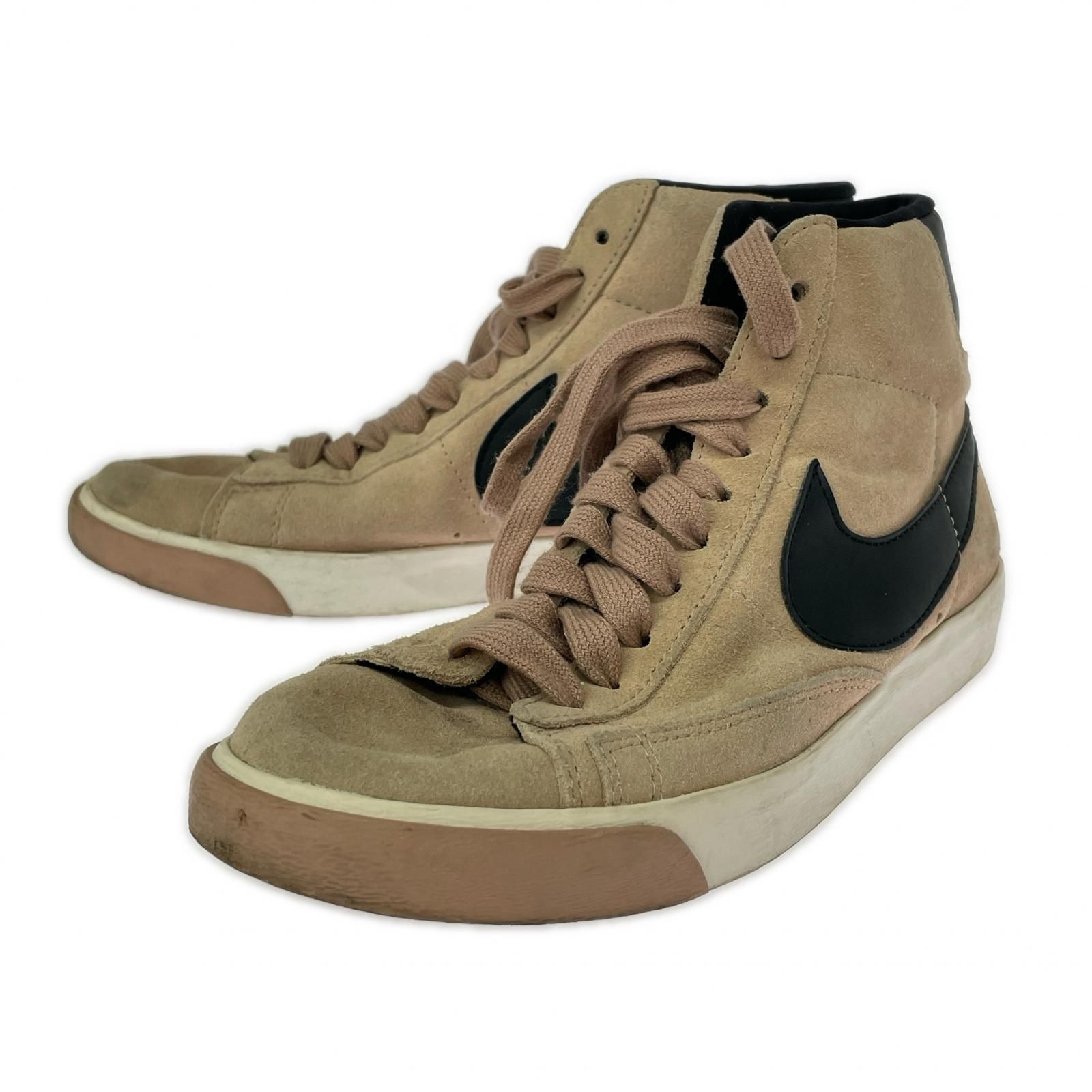 NIKE ナイキ 917862-601ハイカットスニーカー size23.5cm/ベージュ 