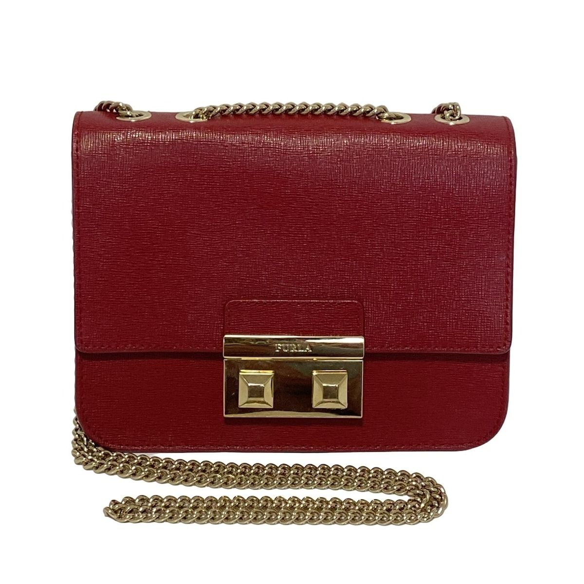 フルラ ショルダーバッグ - ボルドー FURLA(フルラ) ショルダーバッグ - ボルドー チェーンショルダー
