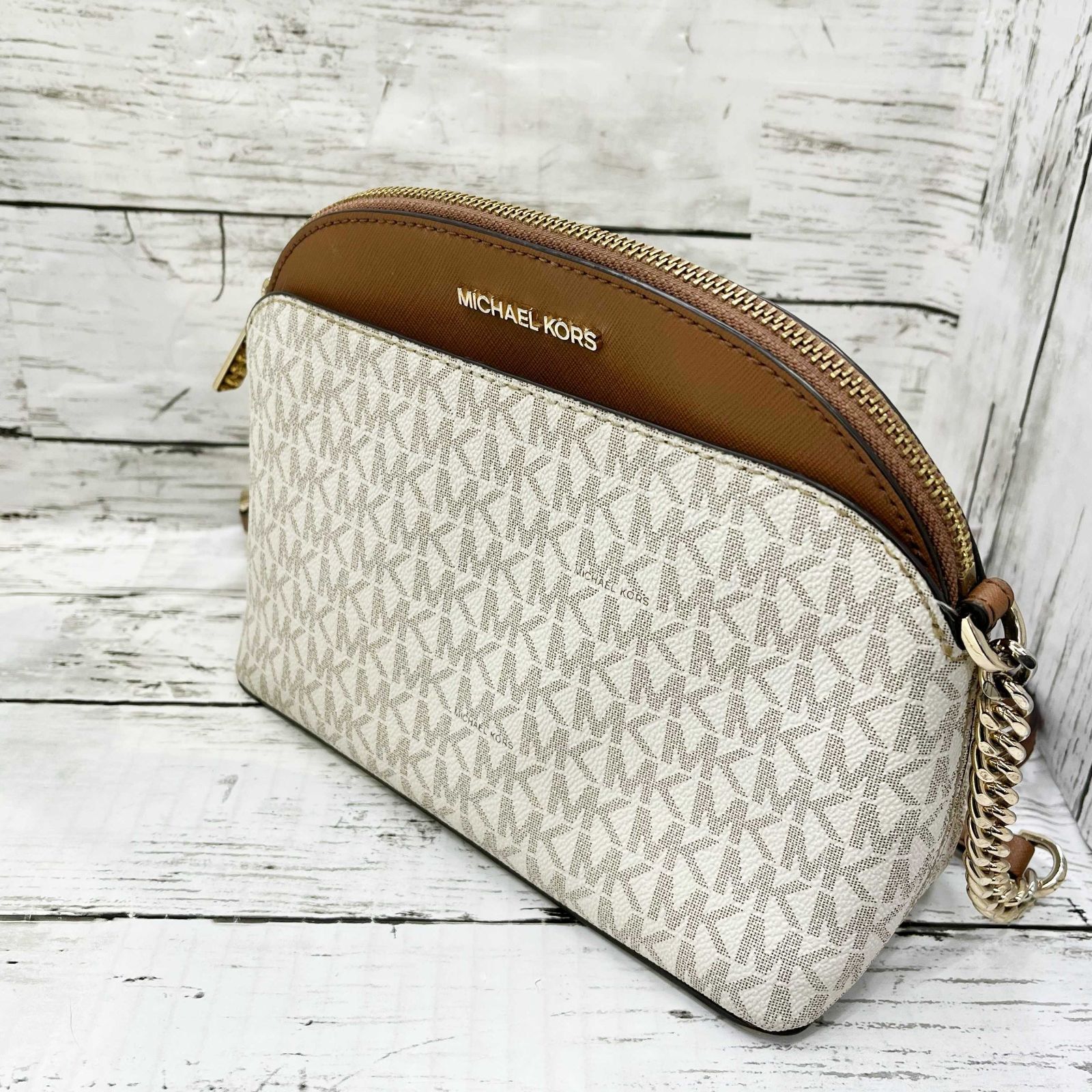 MICHAEL KORS マイケルコース シグネチャー ショルダー 
