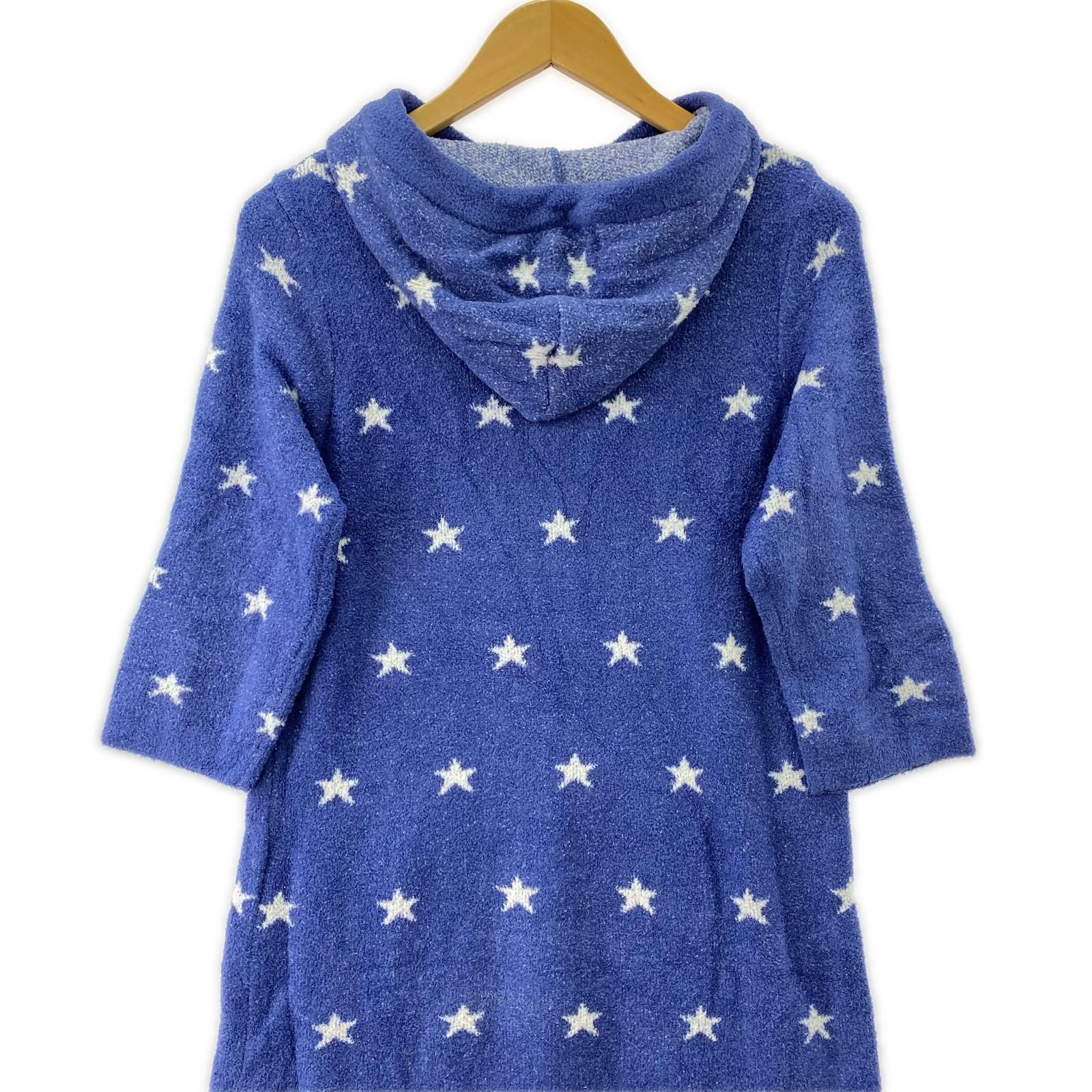 美品 gelato pique ジェラートピケ タグ付き 星柄 フーディー