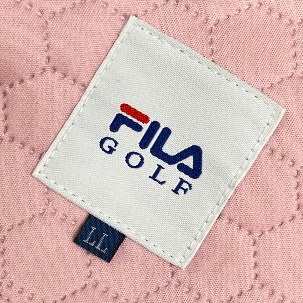 サイズ：LL FILA GOLF フィラゴルフ 中綿セットアップ ベスト スカート
