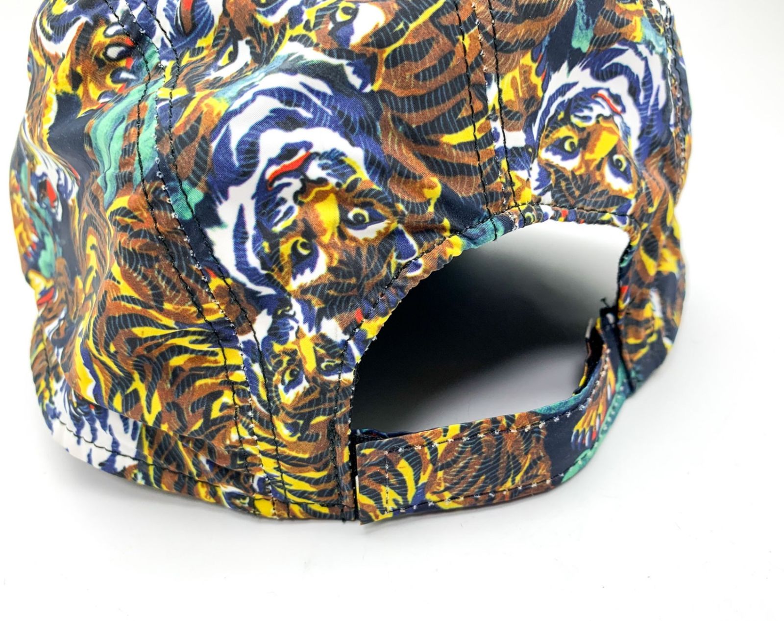 KENZO ケンゾー タイガー総柄 フライングタイガー ジェットキャップ 帽子 ファッション 小物 KENZO ケンゾー タイガー総柄 フライングタイガー ジェットキャップ