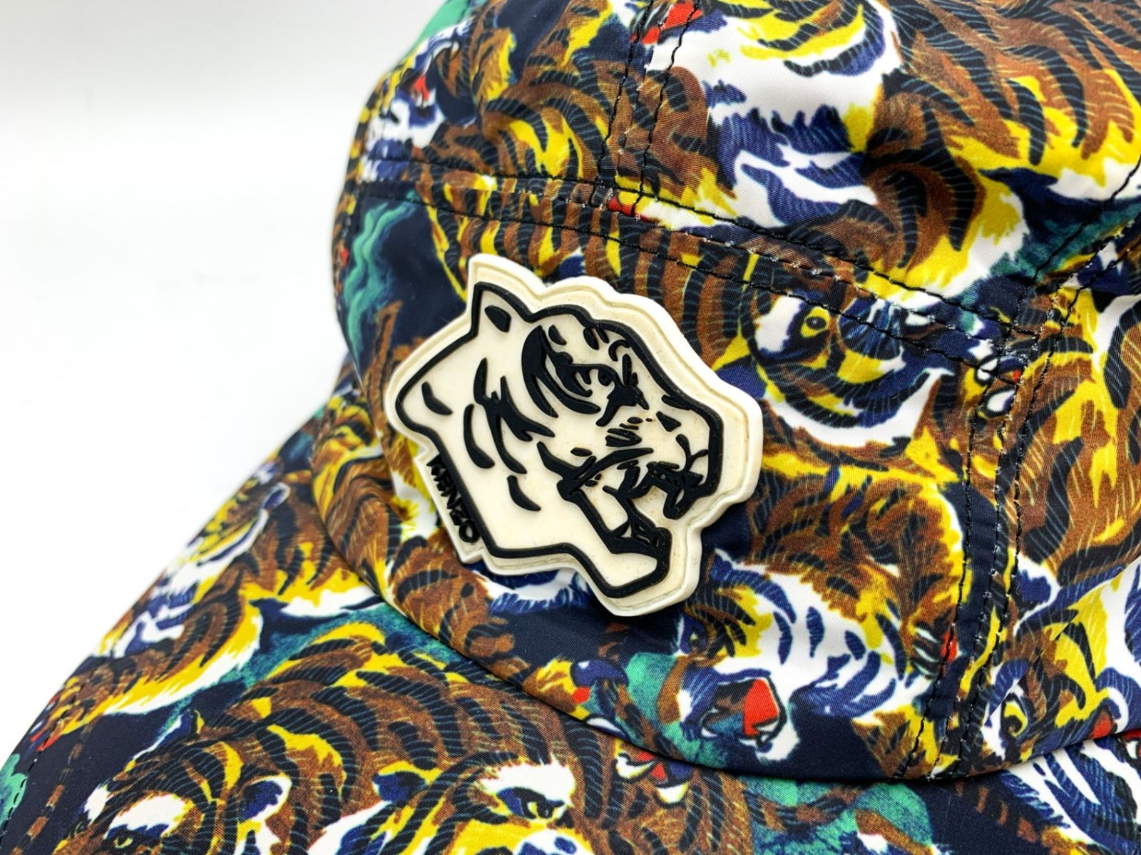 KENZO ケンゾー タイガー総柄 フライングタイガー ジェットキャップ