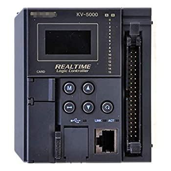 【中古】「非常に良い」産業用 イーサネット 内蔵CPUユニット KV-5000 プログラマーコントローラー