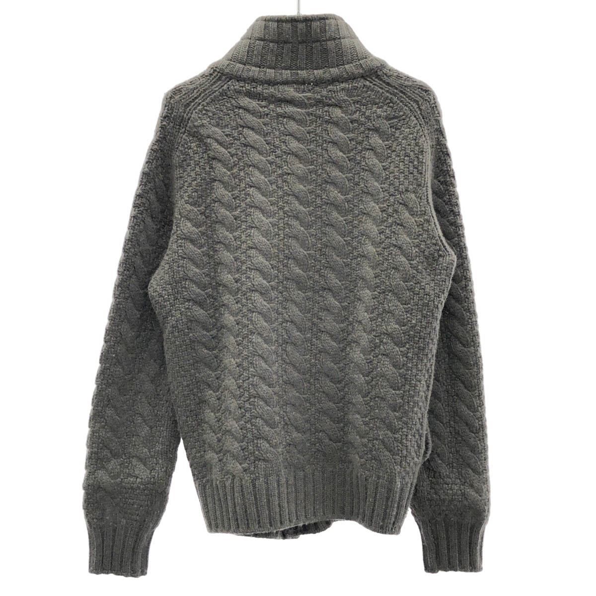 HERNO ヘルノ カシミヤニットカーディガン MA0011U グレー 44 - メルカリ