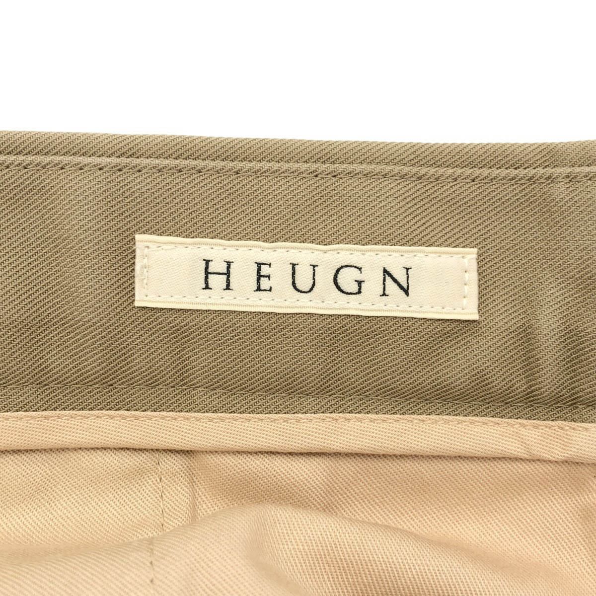 HEUGN ユーゲン George コットンツイル2Pテーパードパンツ TROUSER035 