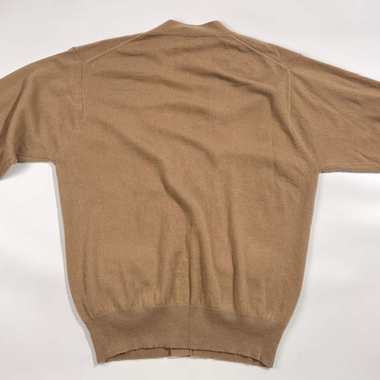 カシミヤ100% Grosse グロッセ Vネック ニット カーディガン L 