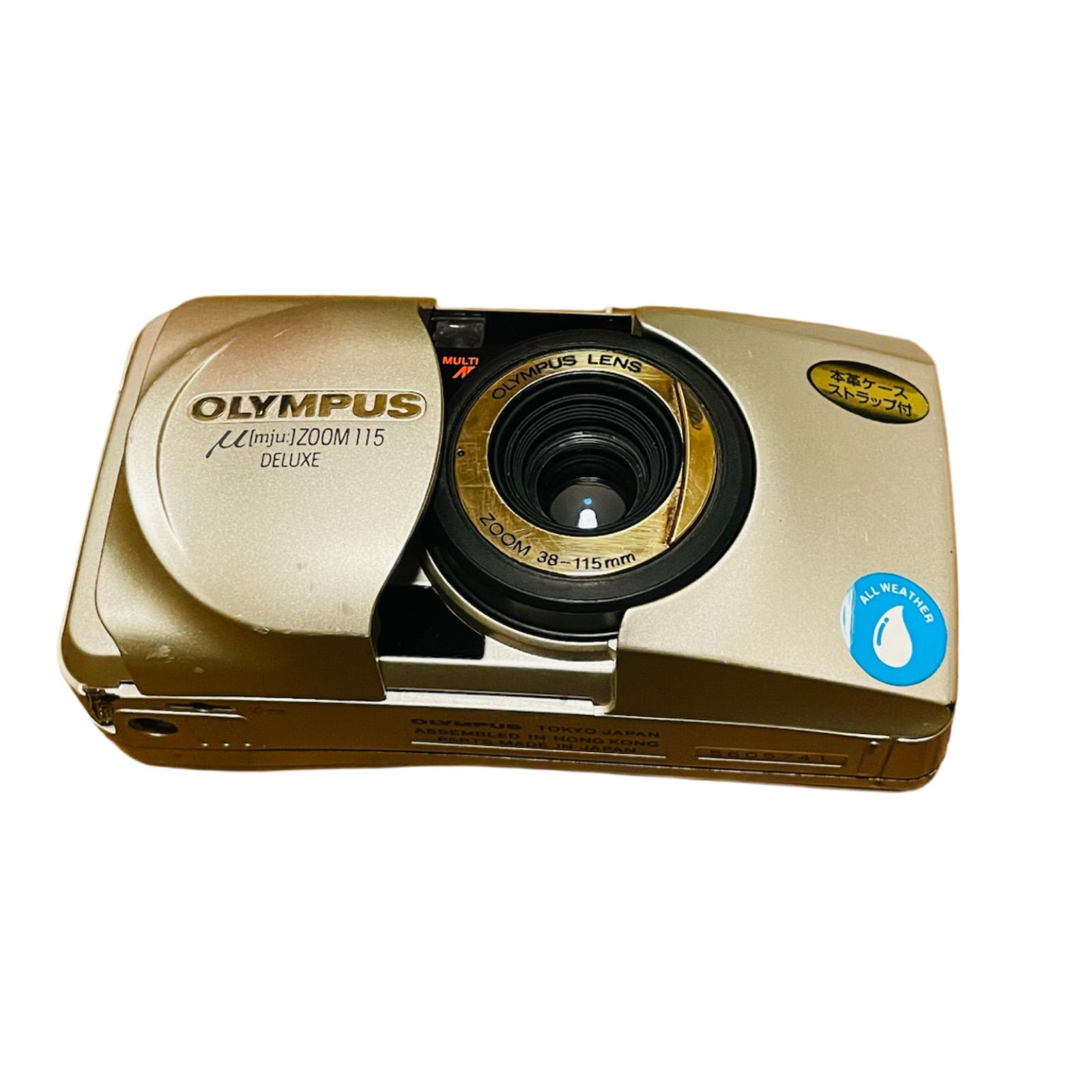 9801 OLYMPUS μ ZOOM 115 DELUXE オリンパス ミュー mju フィルム