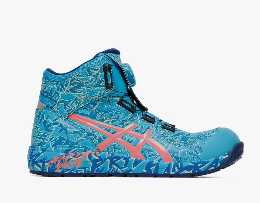 ASICS BOAシステム安全靴 オンライン限定MAGMA ☆新品 未使用☆アシックス 安全靴 CP304 BOA MAGMA 26cm AQUARIUM/SUN