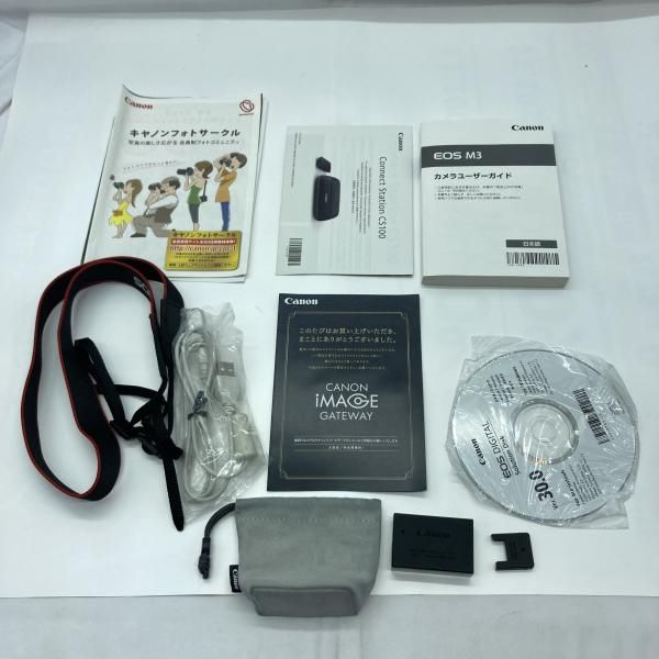 中古】ジャンク CANON EOS M3 ボディ デジタル一眼カメラ ブラック
