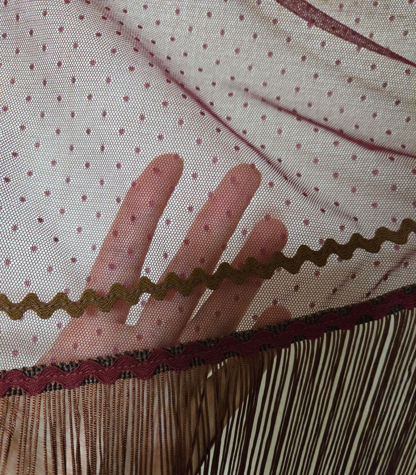 新品]レースシージョ ボルドー フラメンコ衣装 フラメンコ シージョ