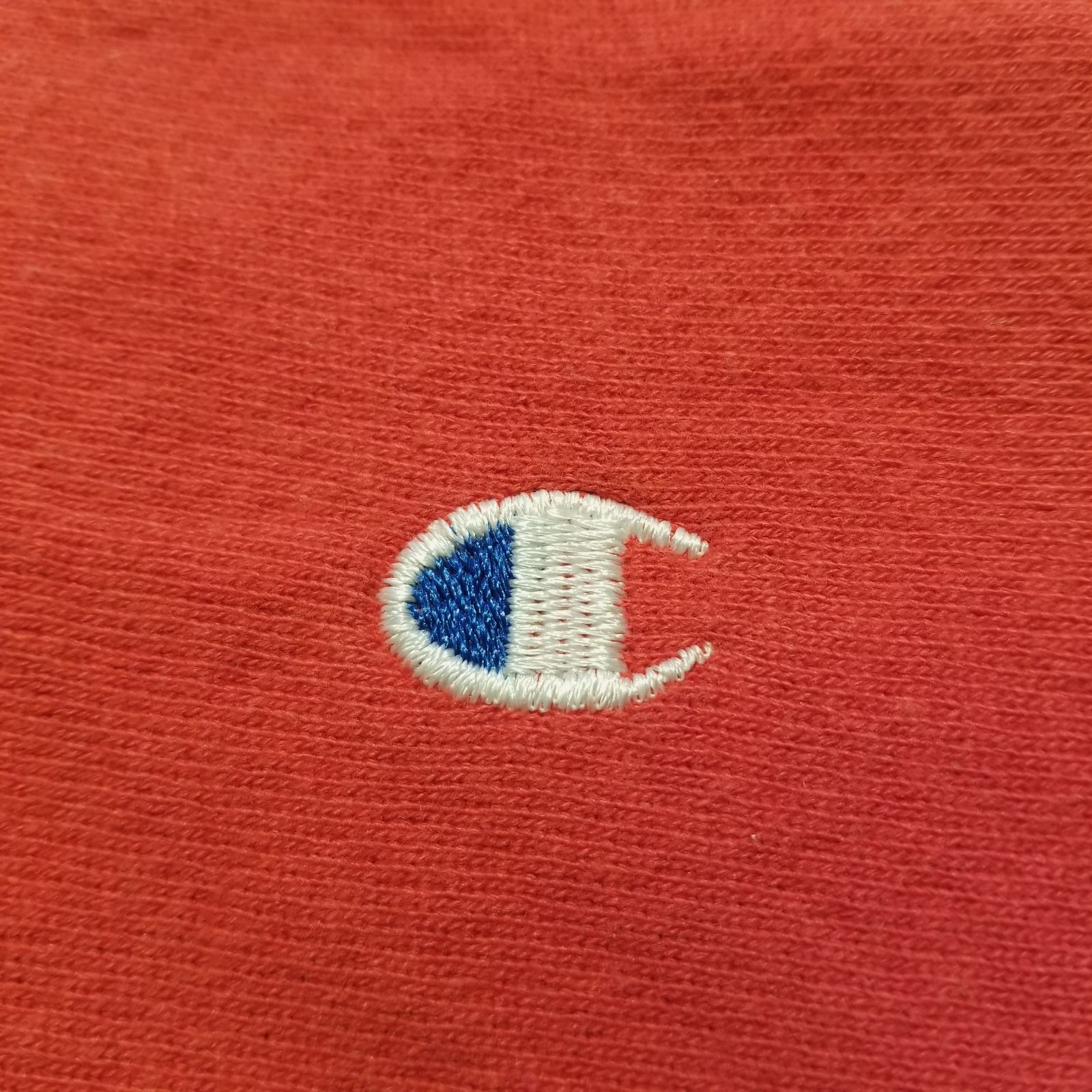 Champion 90s REVERSE WEAVE 青目 スウェット XL 赤 USA製 刺繍タグ 