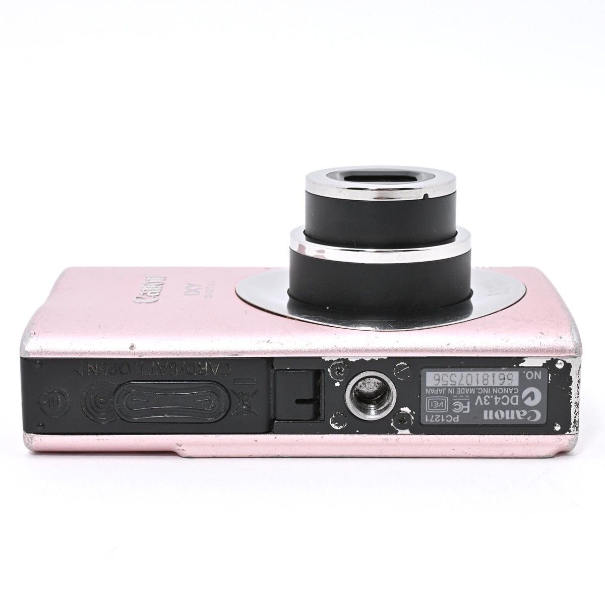 1270＜並品＞ Canon デジタルカメラ IXY イクシ DIGITAL 20 IS ピンク 
