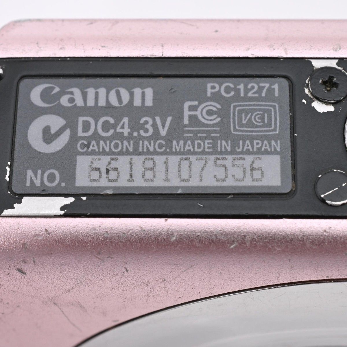 カメラ、光学機器 ○整理い/ Canon デジカメ○ピンク IXY DIGITAL