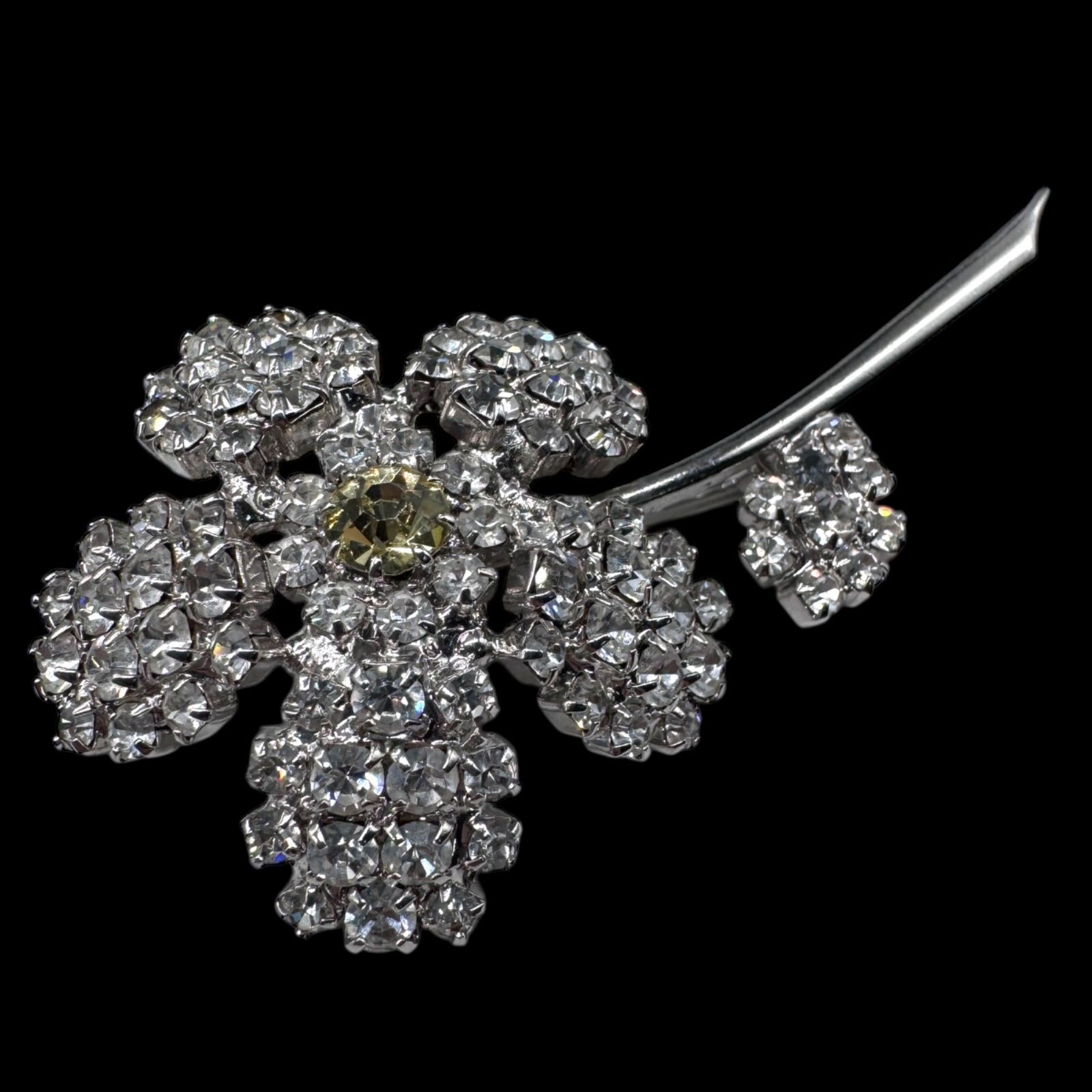 希少 美品 Christian Dior クリスチャンディオール フラワーモチーフ