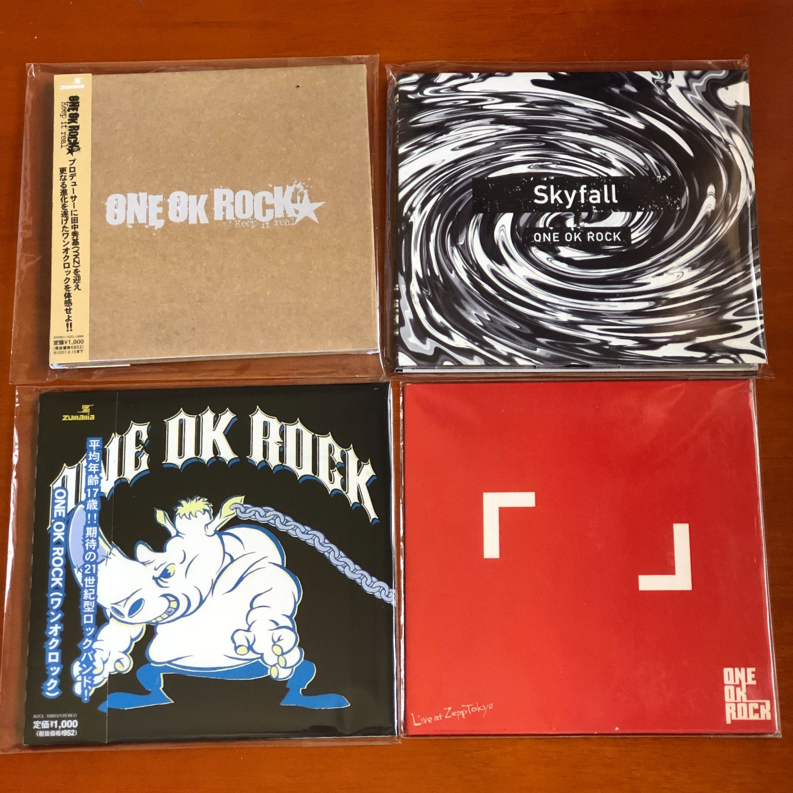 ONE OK ROCK CD 4枚セット 帯付き 【公式通販】