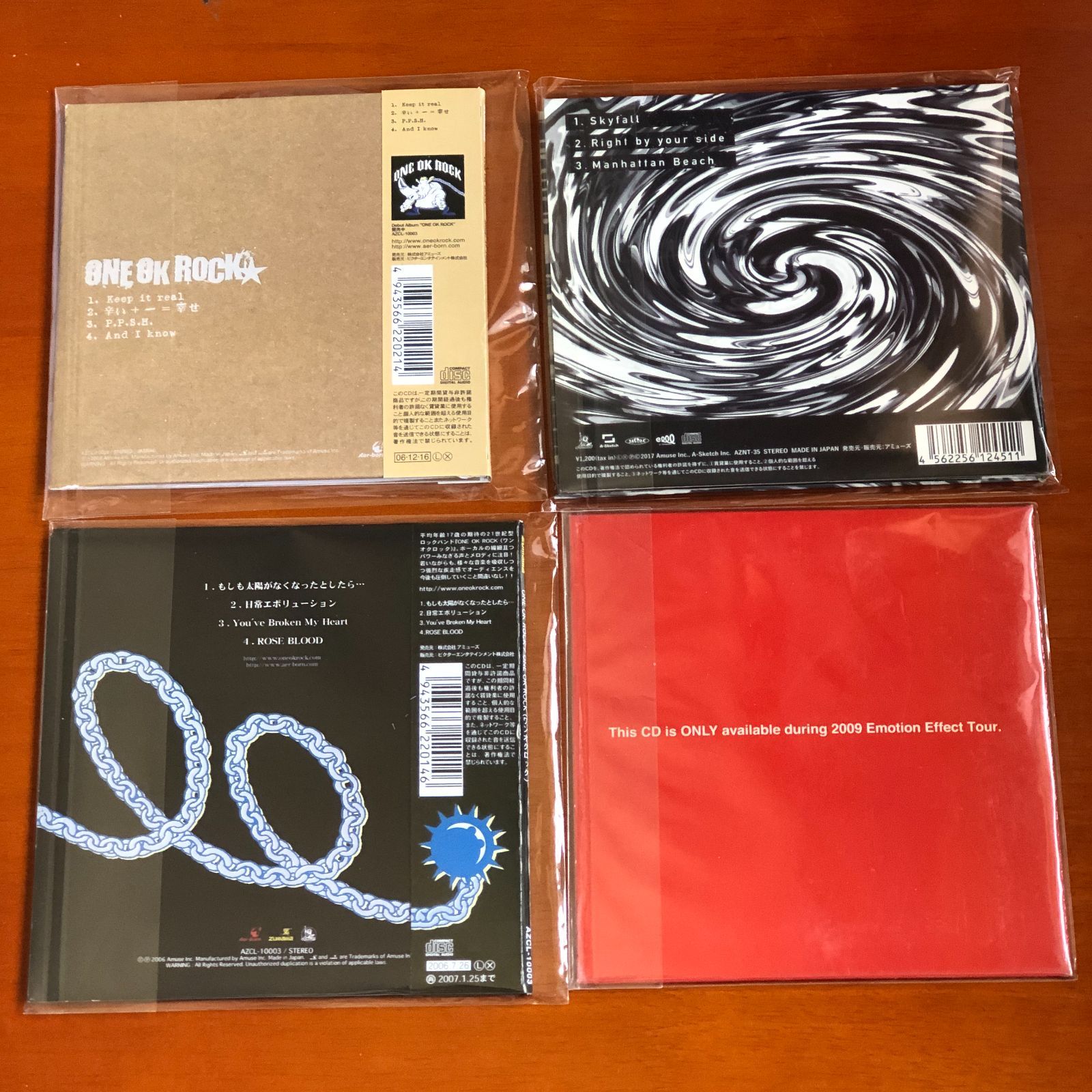 ONE OK ROCK CD 4枚セット 帯付き 【公式通販】