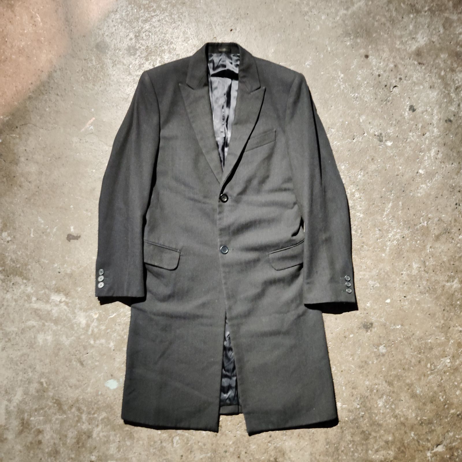 2009aw チェスターコートAlexander McQueen 本人期 Alexander McQueen 07aw ヘリンボーンチェスターコート 44