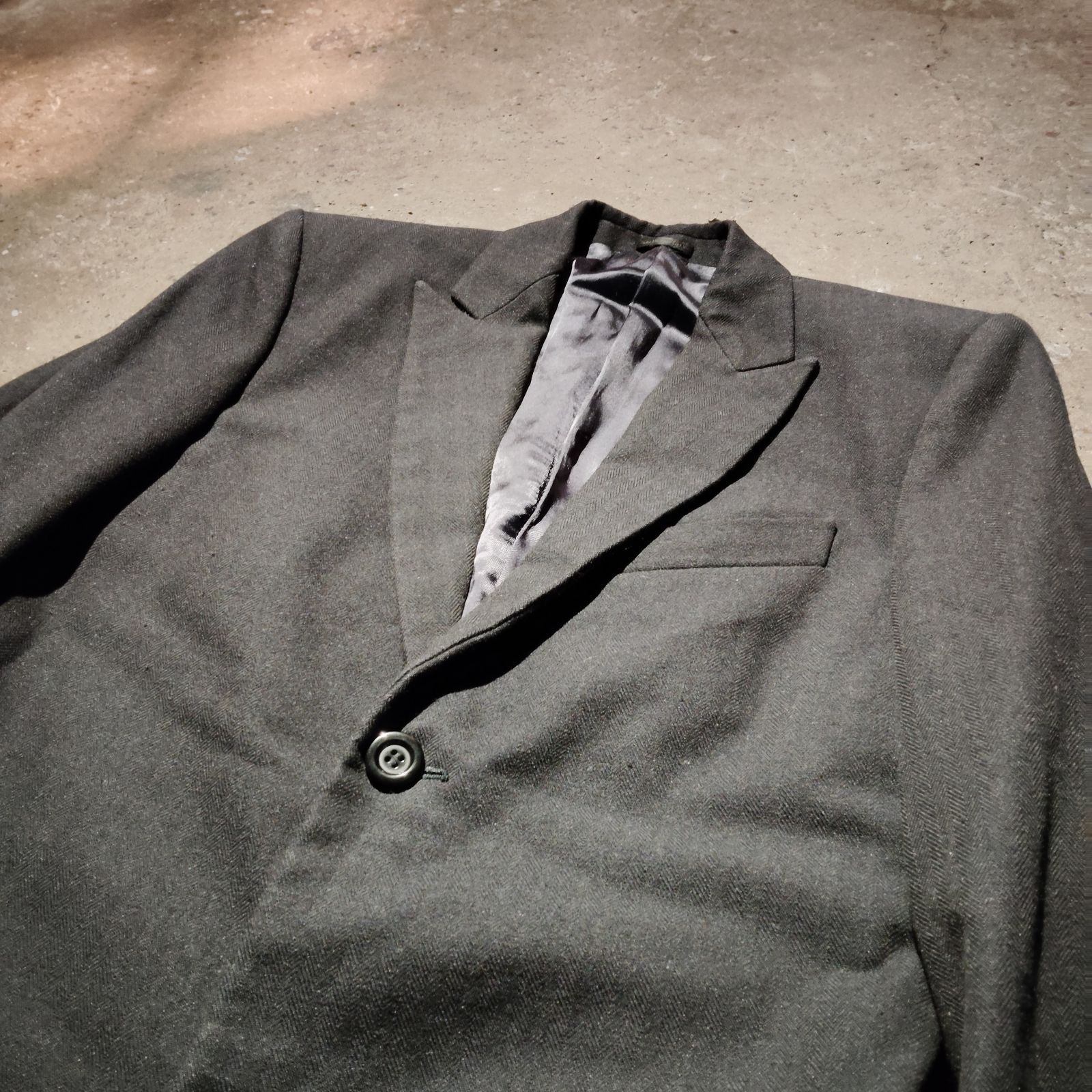 Alexander McQueen 07aw ヘリンボーンチェスターコート 44