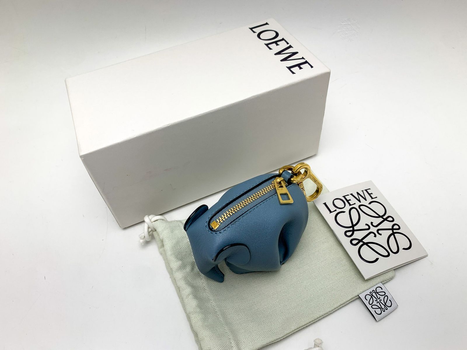 LOEWE ロエベ ゾウ 象 エレファント チャーム バッグチャーム