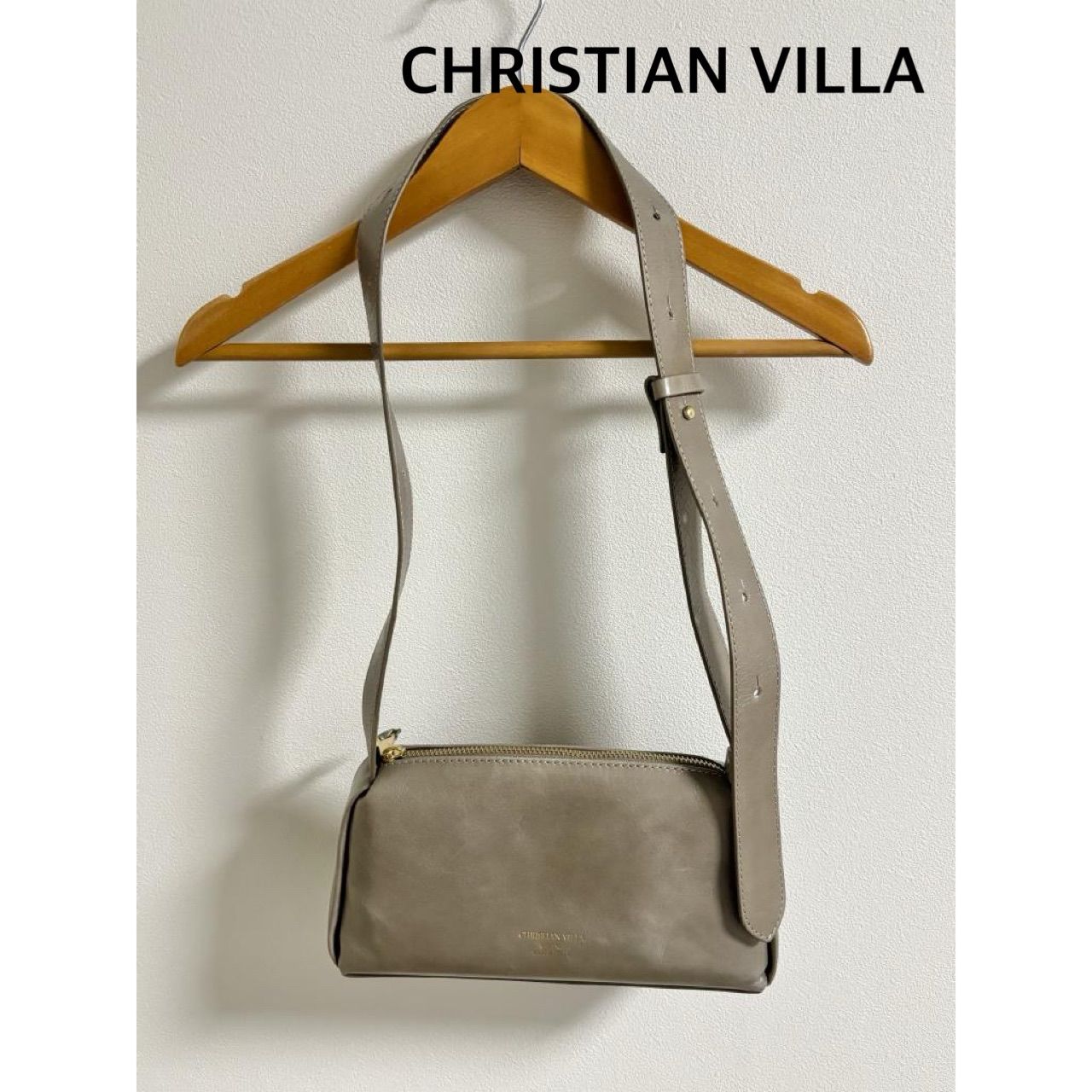 レディース CHRISTIAN VILLA クリスチャンヴィラ レザーショルダー 