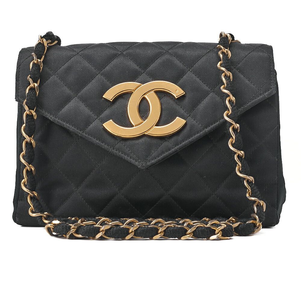 CHANEL シャネル マトラッセ デカココ Vフラップ チェーンショルダー