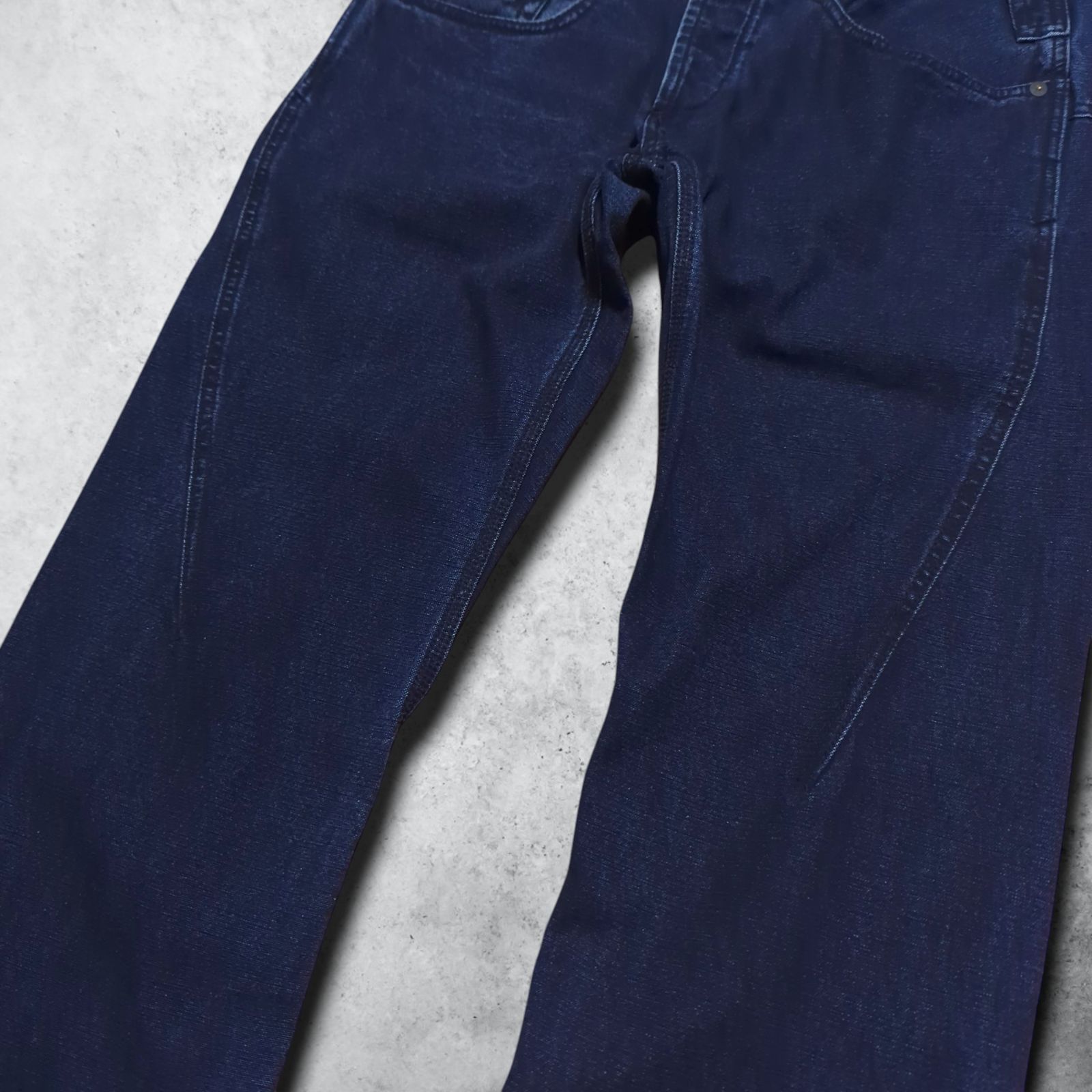 DENHAM デンハム クロスバック キャロットフィット 立体裁断 デニム 