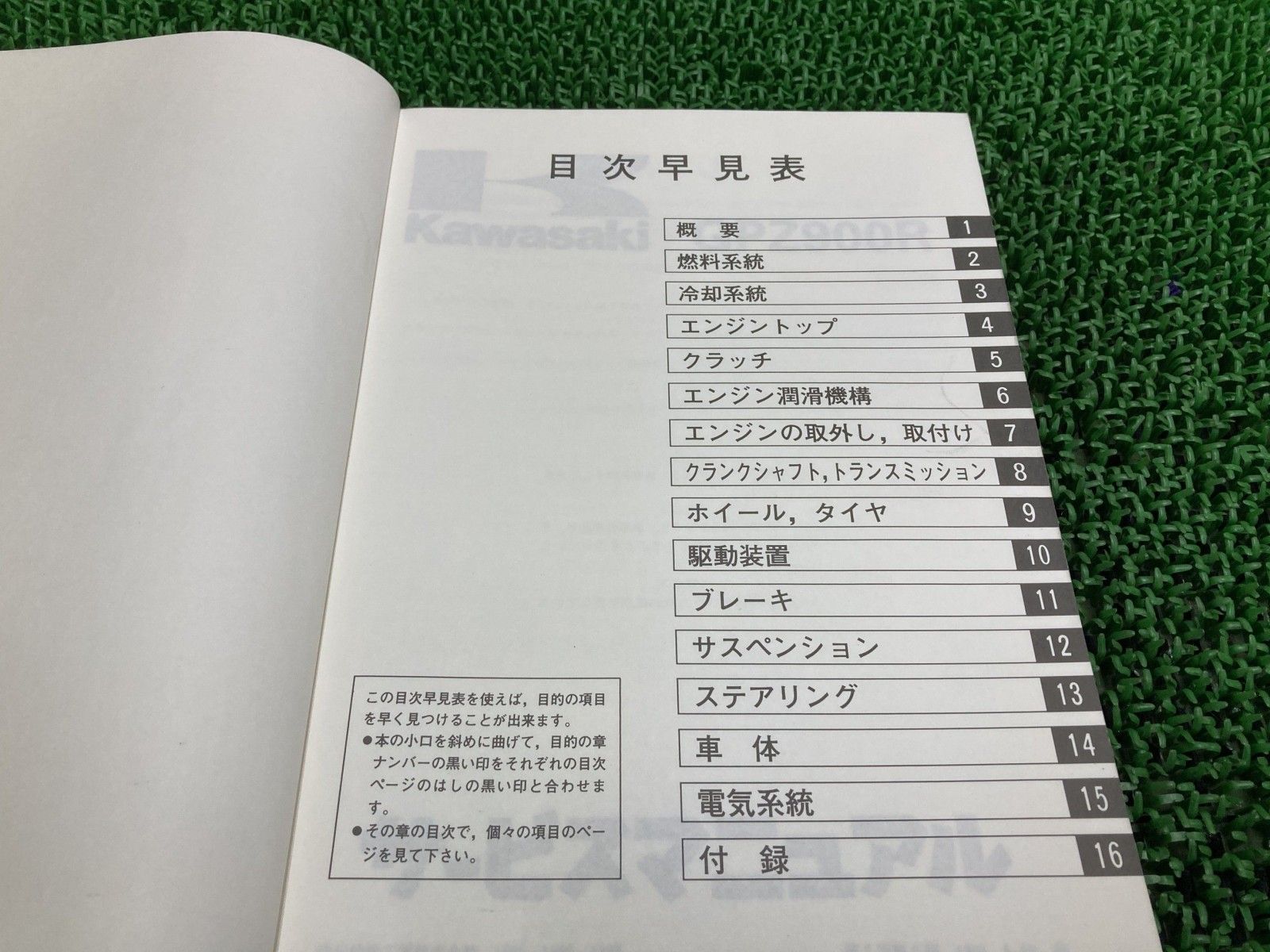 GPZ900R サービスマニュアル 3版 カワサキ 正規 中古 ZX900-A9 ZX900A