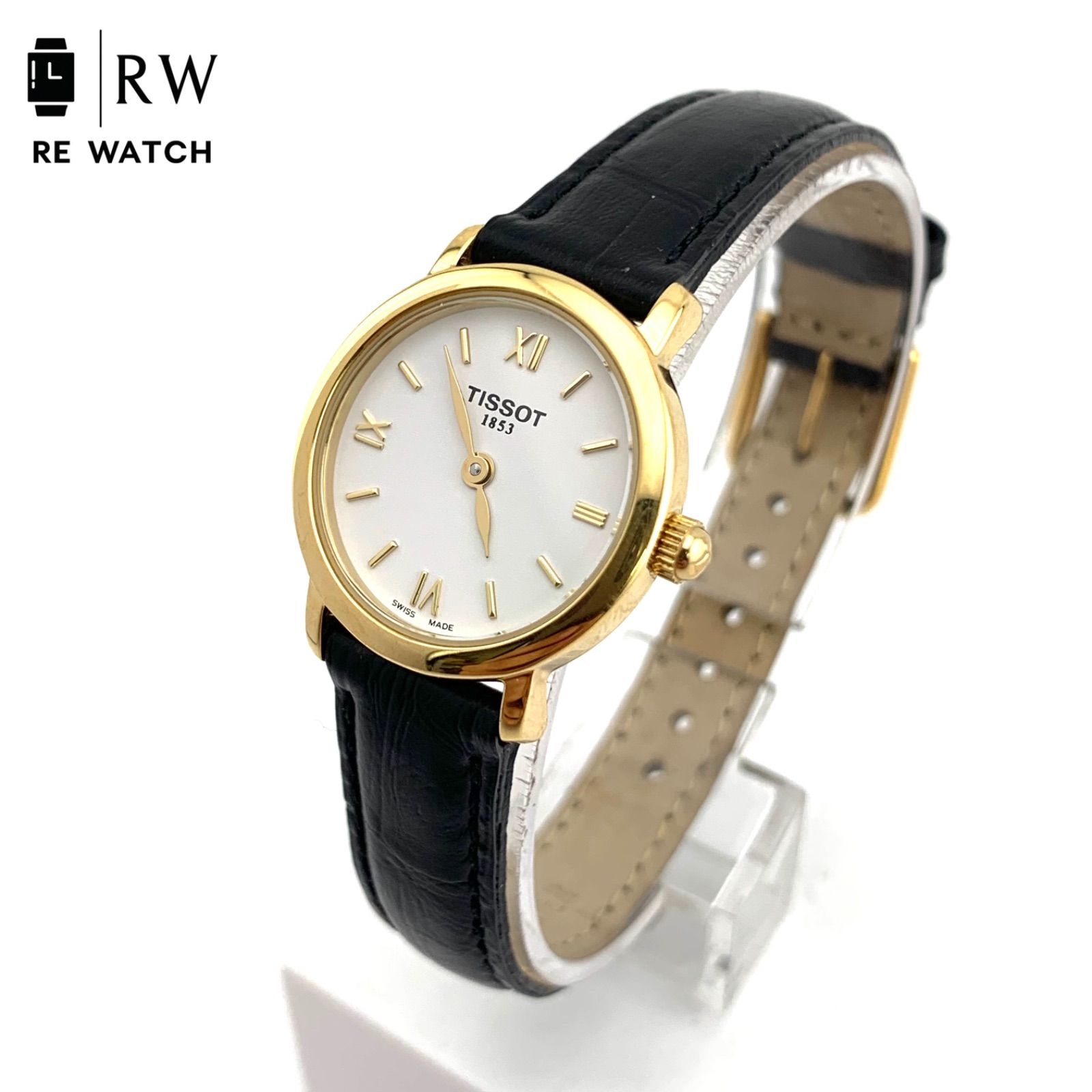 中古】TISSOT C226K クォーツ腕時計 ホワイト/ゴールド - メルカリ